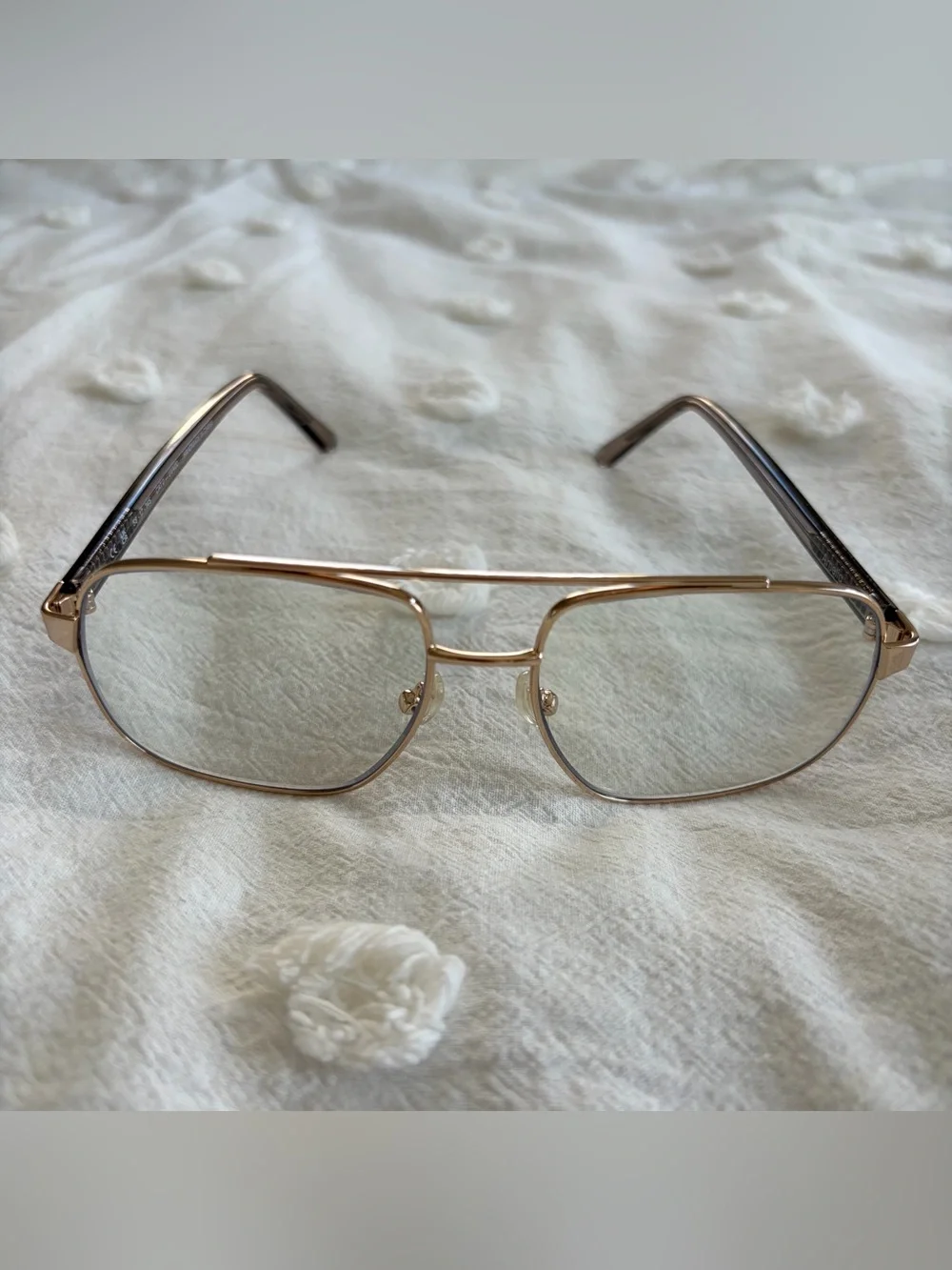 Lu Goldie Amelia Blue Light glasses Mink
